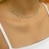 CHOKER CORAÇÃO FRISADO