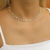 CHOKER PÉROLA INTERCALADA